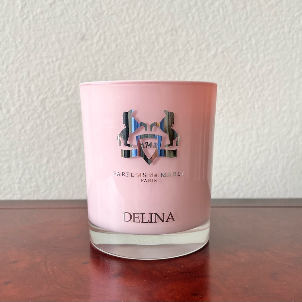 NEW UNUSED Parfums de Marly Delina Candle 6.3 oz